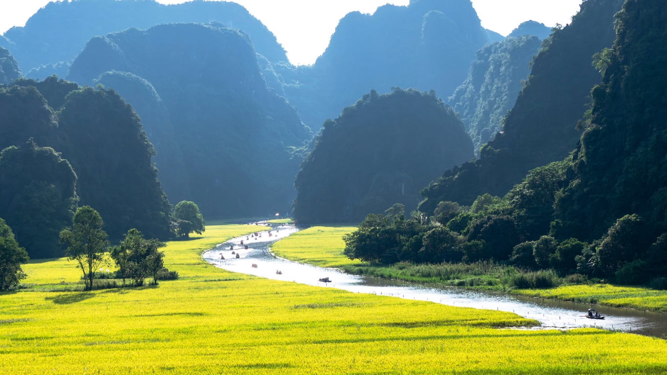 Ninh Binh, la “bahía de Halong en tierra firme”